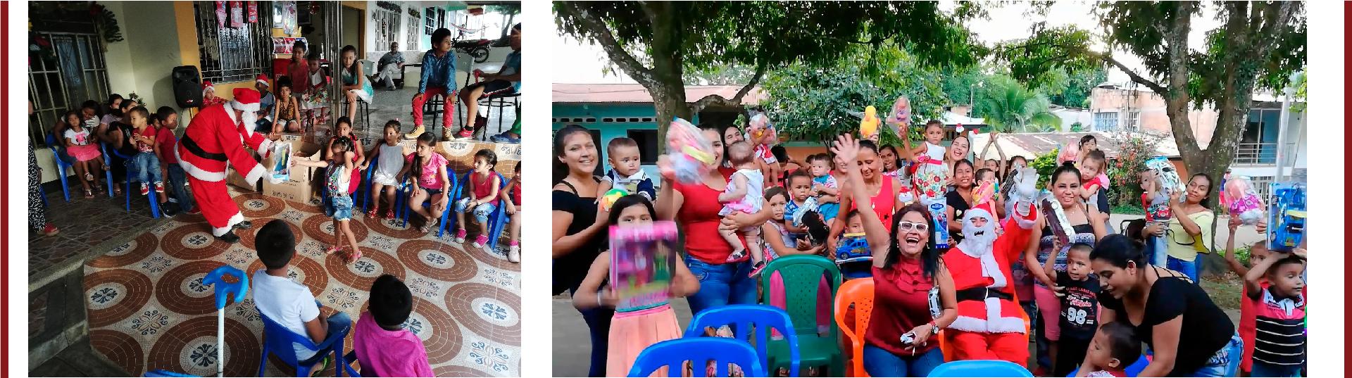 Niños del municipio de Belén de los Andaquíes, celebran la navidad 2018